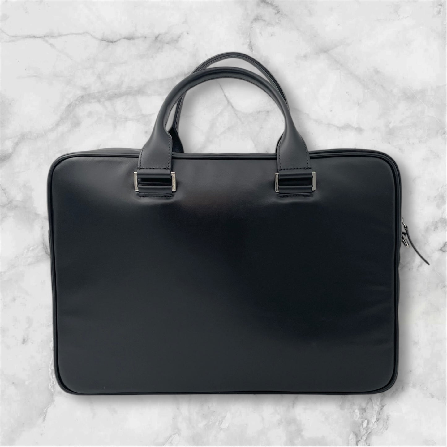 Fábián kézitáska - fekete (matt)