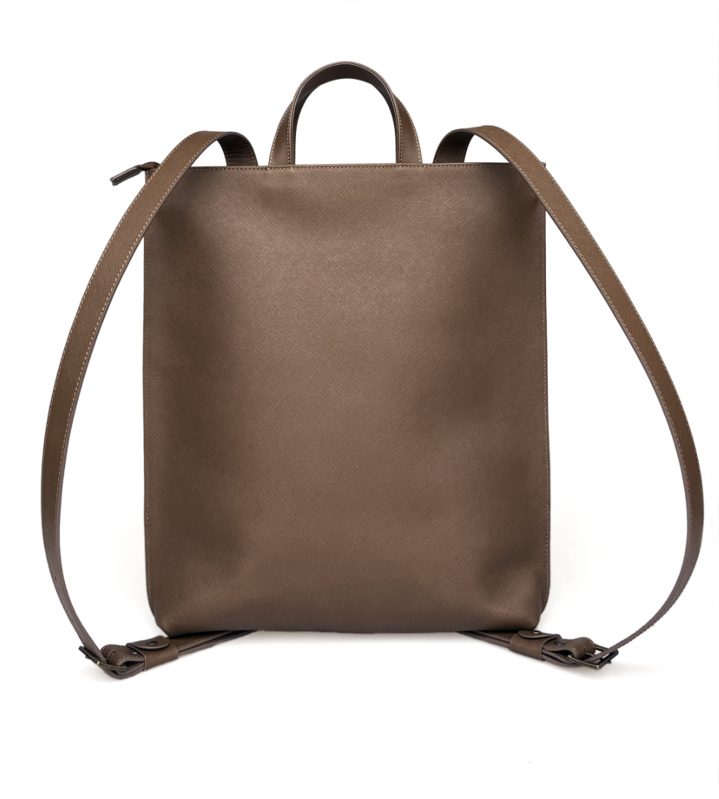 Réka hátitáska - mustár crossprint