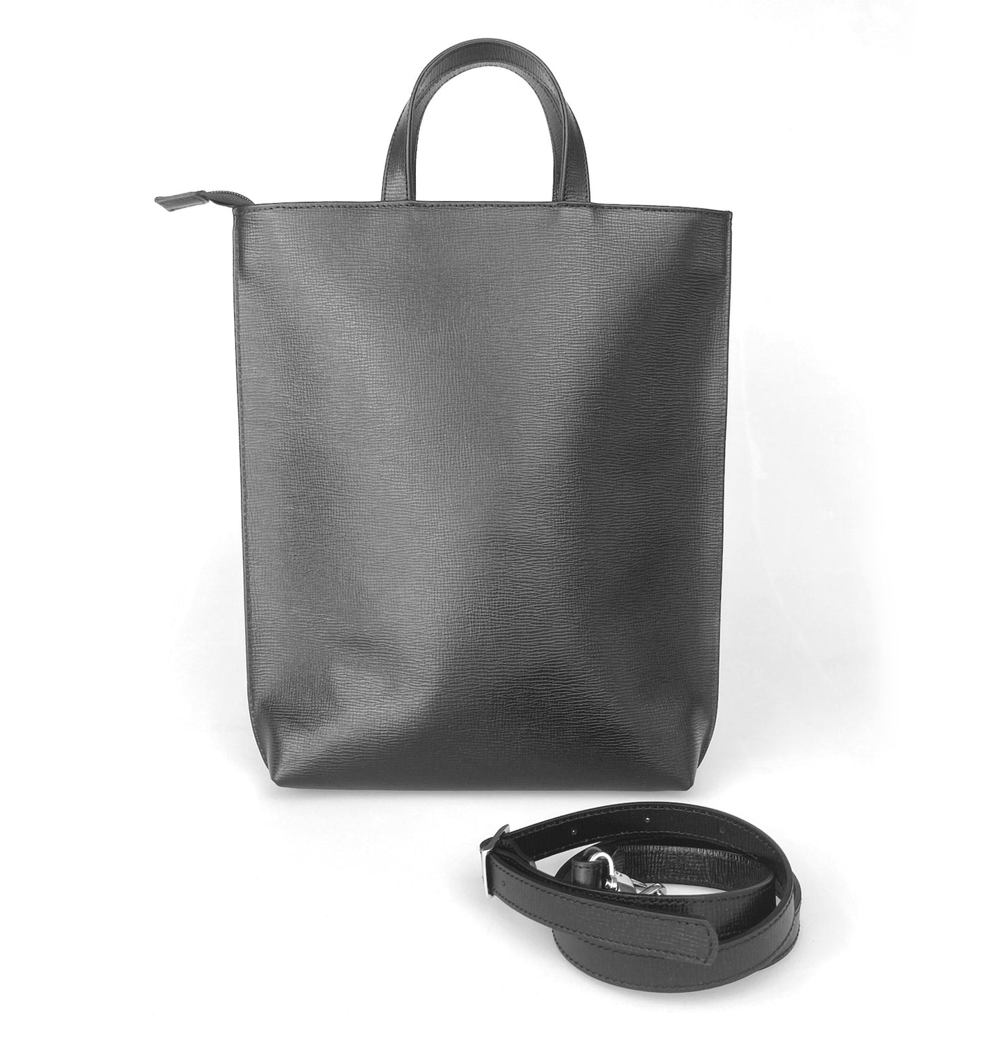 Réka mini válltáska - fekete crossprint