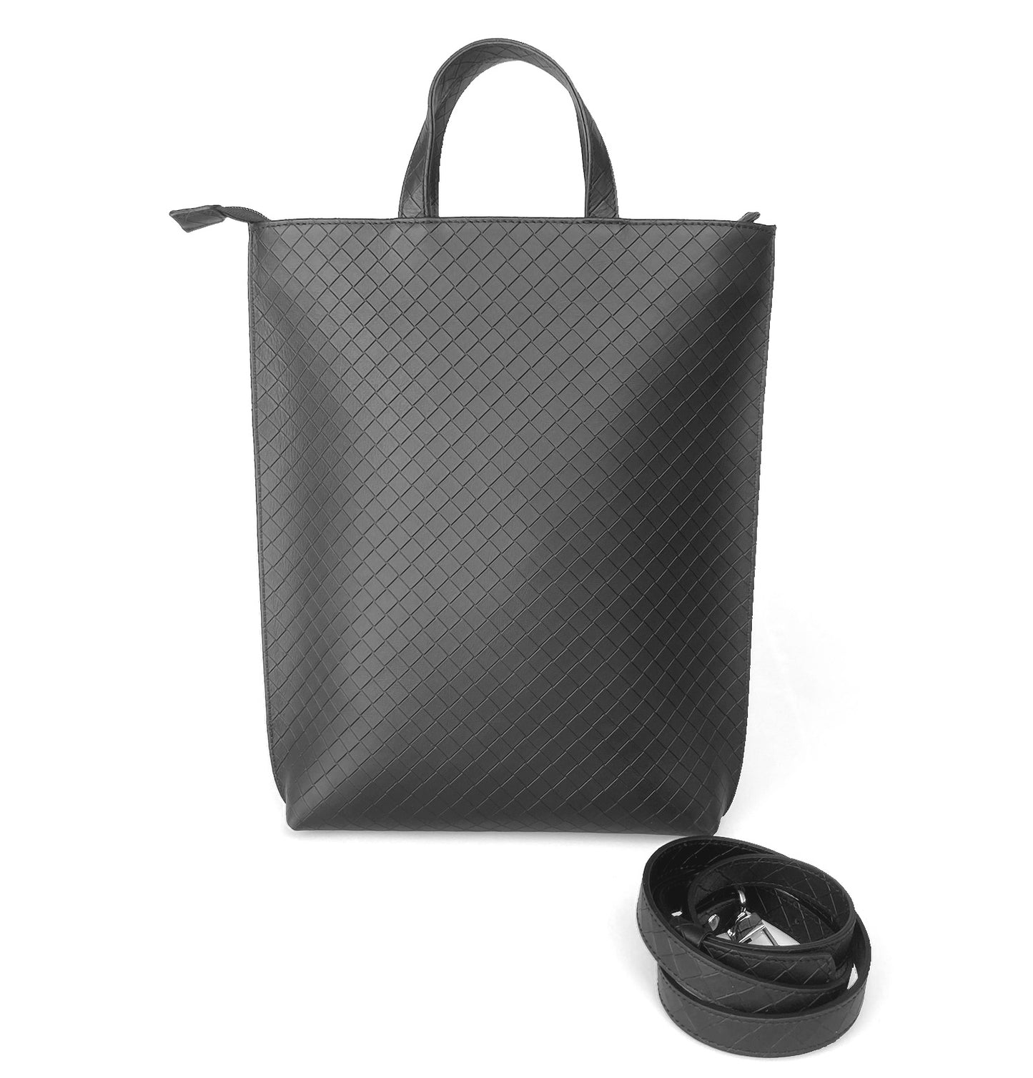 Réka mini válltáska - fekete cockás mintás