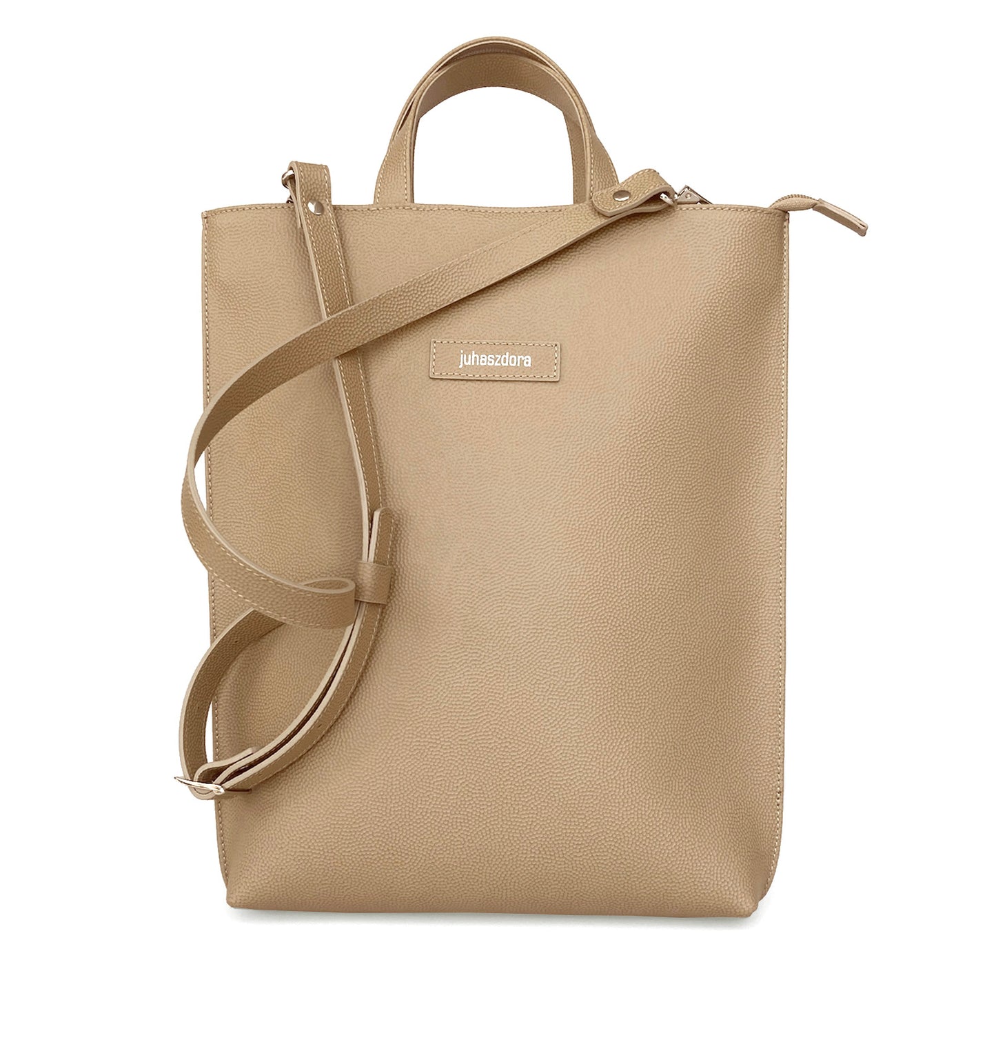 Réka mini válltáska - mogyoró crossprint