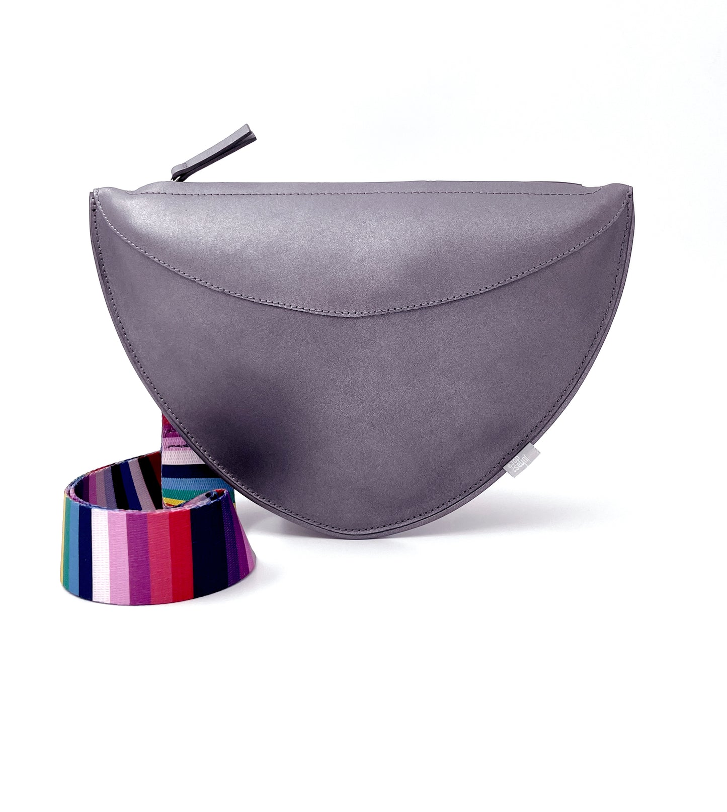 Vanda belt bag - purple silver (2)