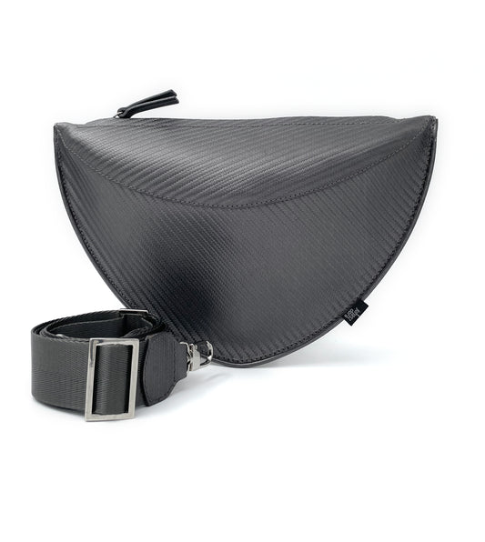 Vanda belt bag - graphite silver