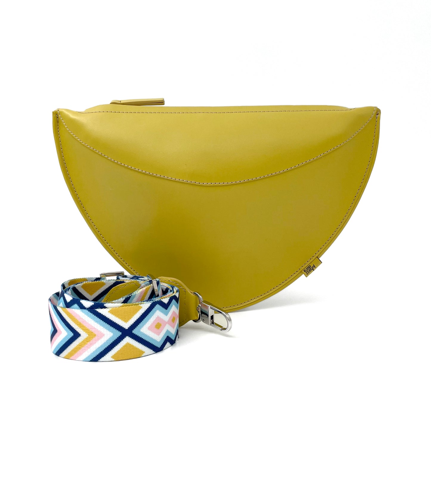 Vanda belt bag - greenish yellow (1)