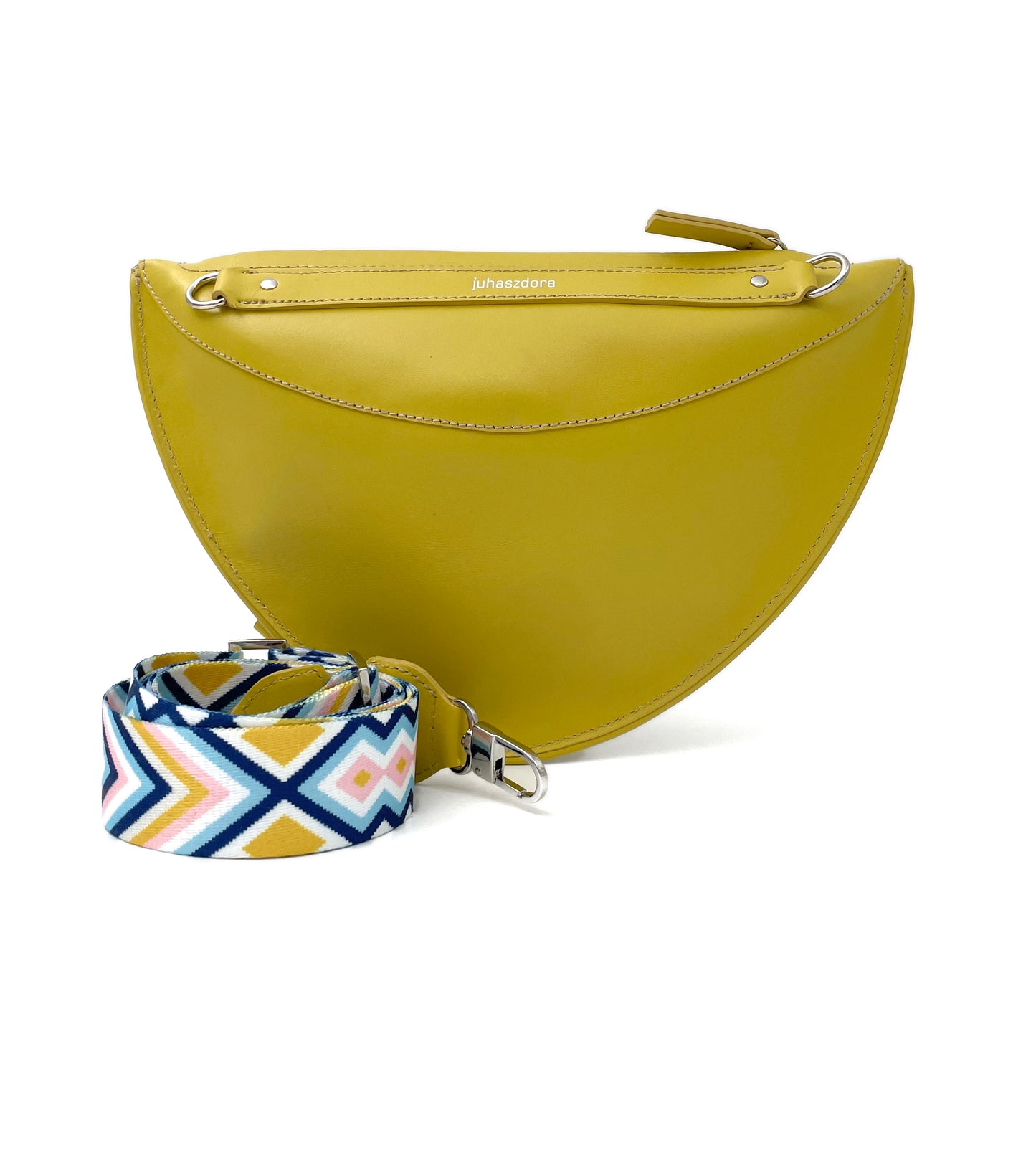 Vanda belt bag - greenish yellow (1)