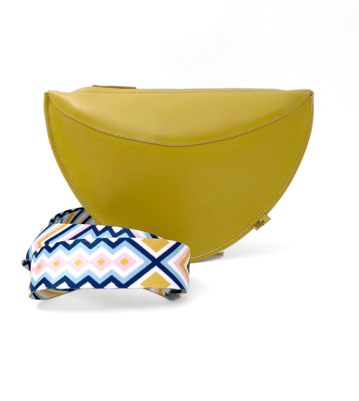 Vanda belt bag - greenish yellow (1)