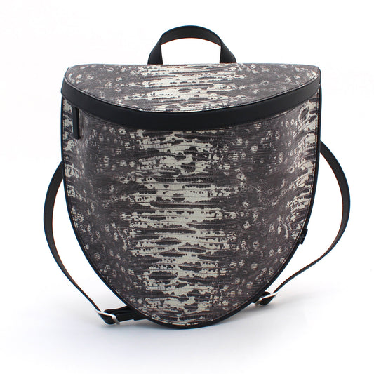 Vanda backpack - snake print gray
